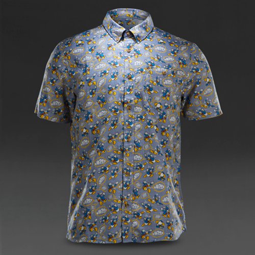 Vans Disney SS Donald Duck Top Grey / Multi for Men